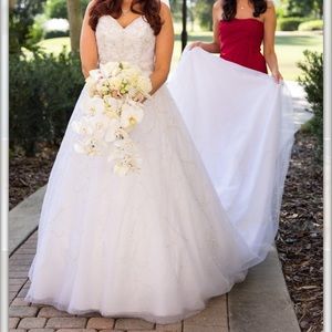Alfredo Angelo Ivovy Cinderella Wedding Gown